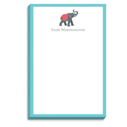Icon Elephant with Border Notepad